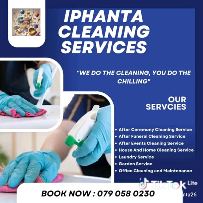 Cleaning work example